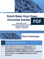 Sosialisasi Rubrik BKD UNS