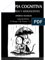 Terapia Cognitiva Con Ninos y Adolescentes Bunge Gomar y Mandil