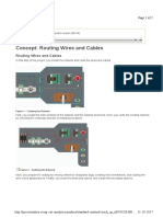 Routing Wires and Cables