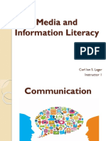 Media and Information Literacy