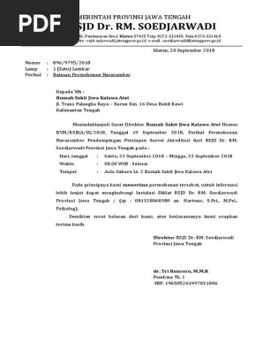 Surat Balasan Permohonan Narasumber 1