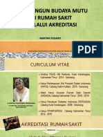 Membangun Budaya Mutu Di RS Melalui Akreditasi