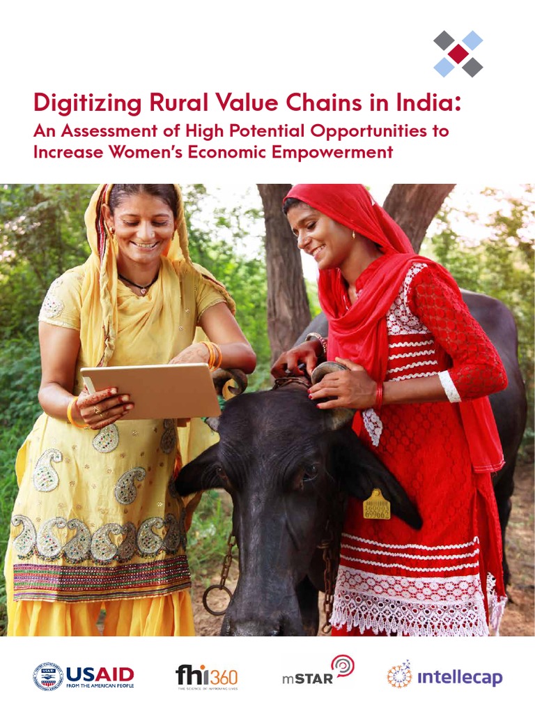 Digitizing Rural Value Chains in India Intellecap Report | PDF ...