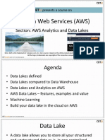 1 AWS Analytics and Data Lakes