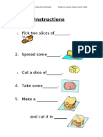 2.1 Model Recipe Instructions Worksheet