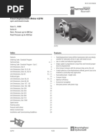 A2VK12/A2VK28 Hydraulic Pump Overview | PDF | Pump | Valve