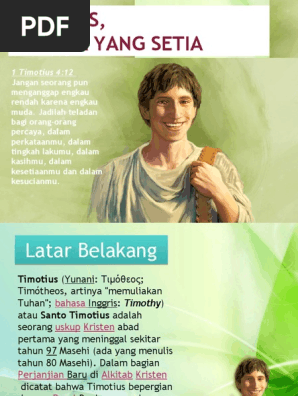 Timotius Yang Setia Pdf