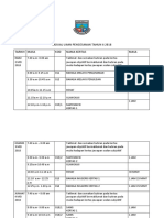 Jadual Ujian Pengesanan Tahun 6 2018