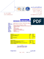 Pressure Vessel Design Calculations - by Abdel Halim Galala PDF
