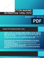 Constitution Making in Pakistan 1956-1973