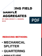 Reducing Field Samples of Construction Aggregates