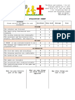 Camp Evaluation