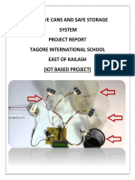 IOT Item Monitoring with Ultrasonic Sensors