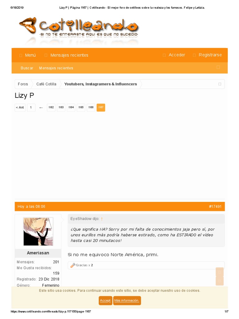 Lizy P - Página 1167 | PDF | Cookie HTTP | Protocolo de Transferencia 