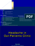 Headhace in Out Patien Clinic