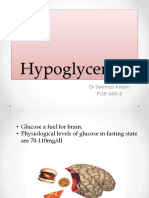 Hypoglycemia