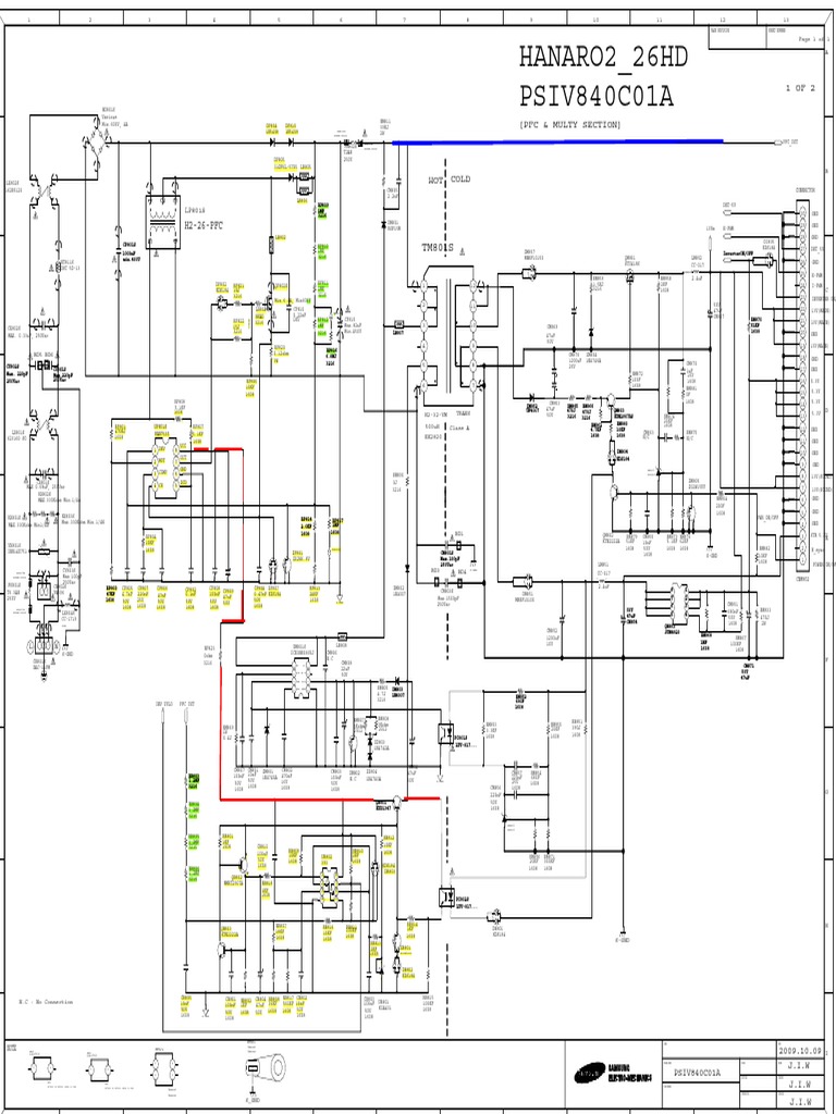 Samsung BN44 Power Board Schematic | PDF
