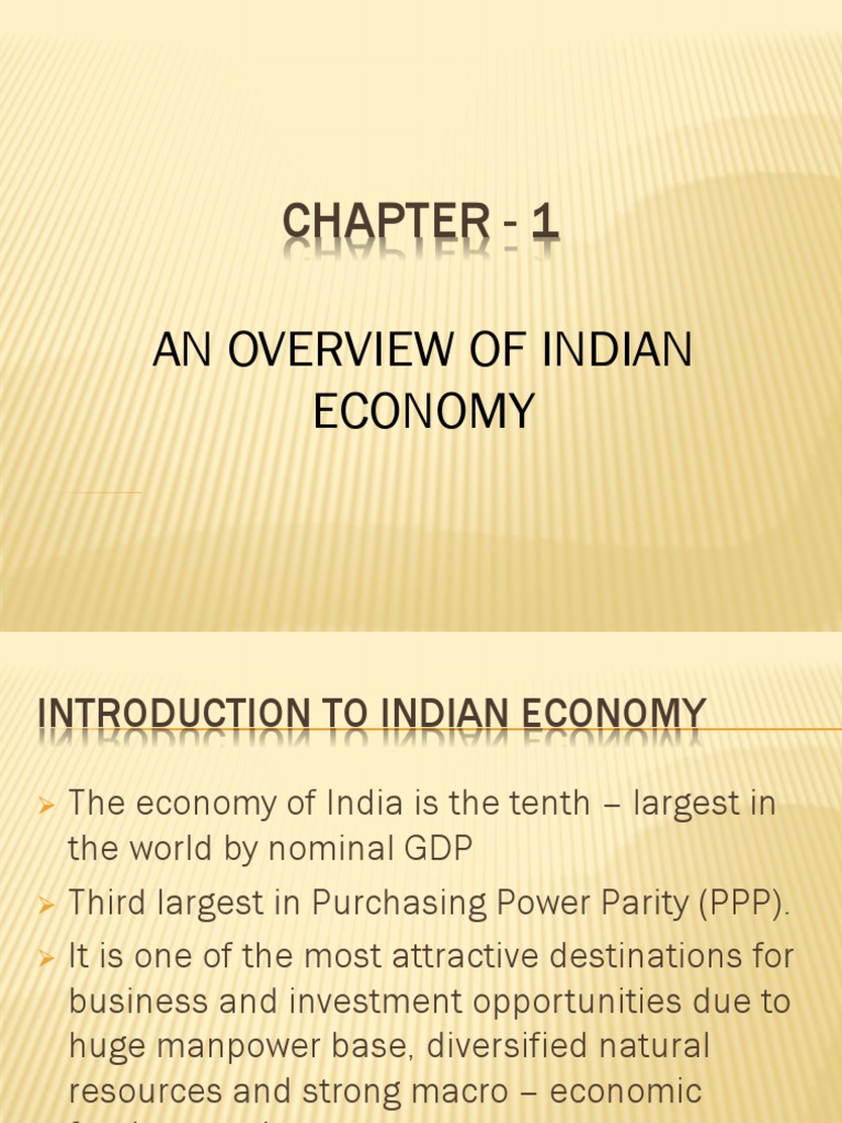 Overview of Indian Economy Insights | PDF | Economy Of India | Agriculture