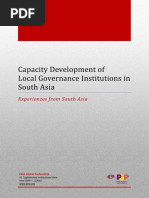 Capacity Development of Local Governance