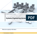 01 Systems Engineering - Systems and System Life Cycle