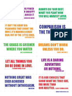 Printable Quote Cards
