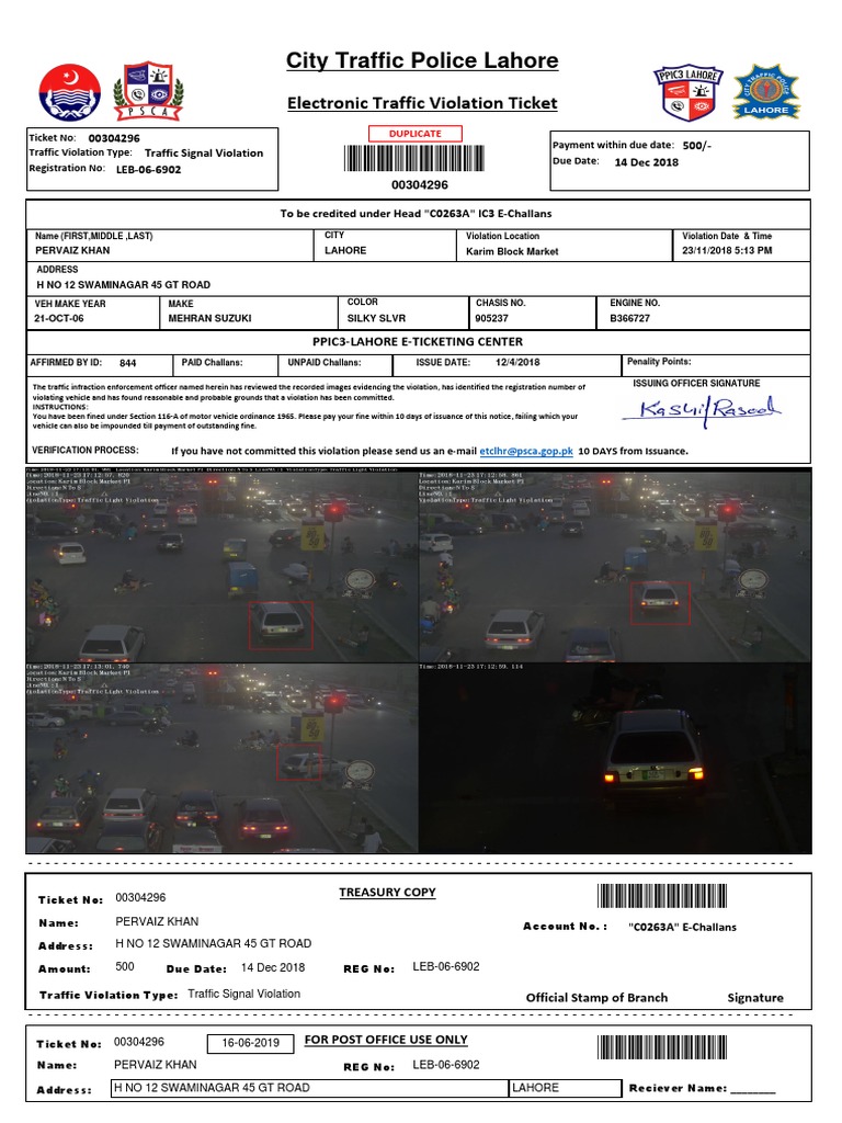 00304296 Traffic Ticket Vehicles Free 30day Trial Scribd