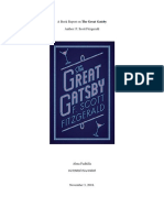 A Book Report On The Great Gatsby