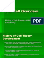 The Cell Overview: History of Cell Theory and Modern Cell Theory