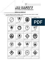 13 - Lab Safety - Review Worksheet