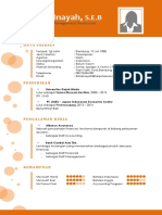 Contoh Template CV Kreatif 2 PDF