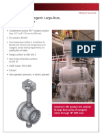 TBV Series 21 80 Cryogenic Large Bore Split Body Ball Valve