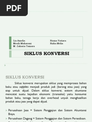 Siklus Konversi