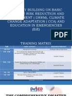 Presentation - The Comprehensive DRRM in Education Framework - 20170918
