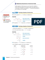 R E F F: Rewriting An Equation in Function Form