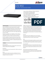 DHI NVR5208 5216 5232 4KS2 - Datasheet