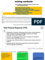 Teaching methods slideshow