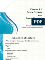 Digital Systems and Binary Numbers Guide