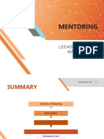 Mentoring: Leeadership and Management