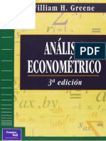 Analisis Econometrico - Greene