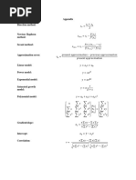 Formula Sheet 