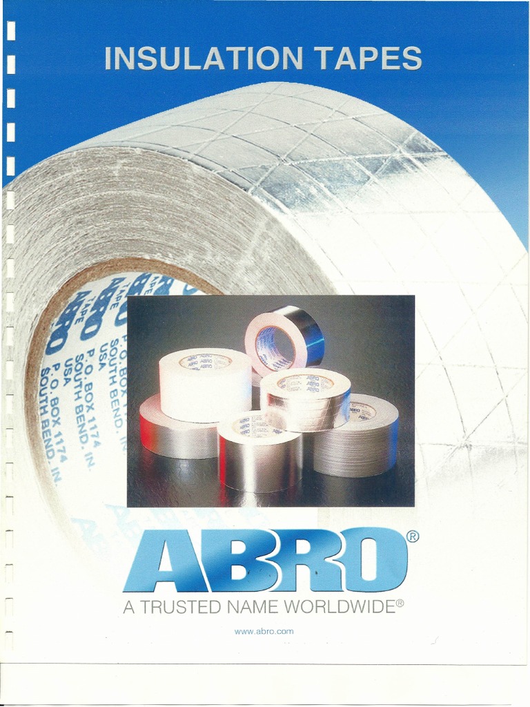 9.0 Abro Tape FSK Data Sheet Adhesive Aluminium Foil
