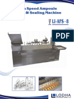 LI_AFS 8, High Speed Ampoule Filling Machine 