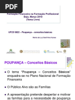 Apresentação UFCD 9822Tema-Livre Poupança