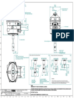 1:3 1:3 Extended Retracted: Cvl1000 / Cvl1500 (No Manual Override) - Specification Sheet