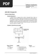 Software Verification: AISC-360-10 Example 001