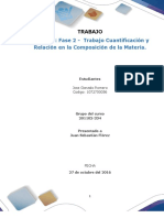 Trabajo Cuantificación y Relación en La Composición de La Materia - Grupo-201102-334