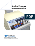 D-Series Syringe Pumps User Manual