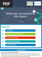 Mobile App Test Automation With APPIUM