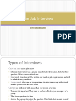 The Job Interview: Dwi Racmawati