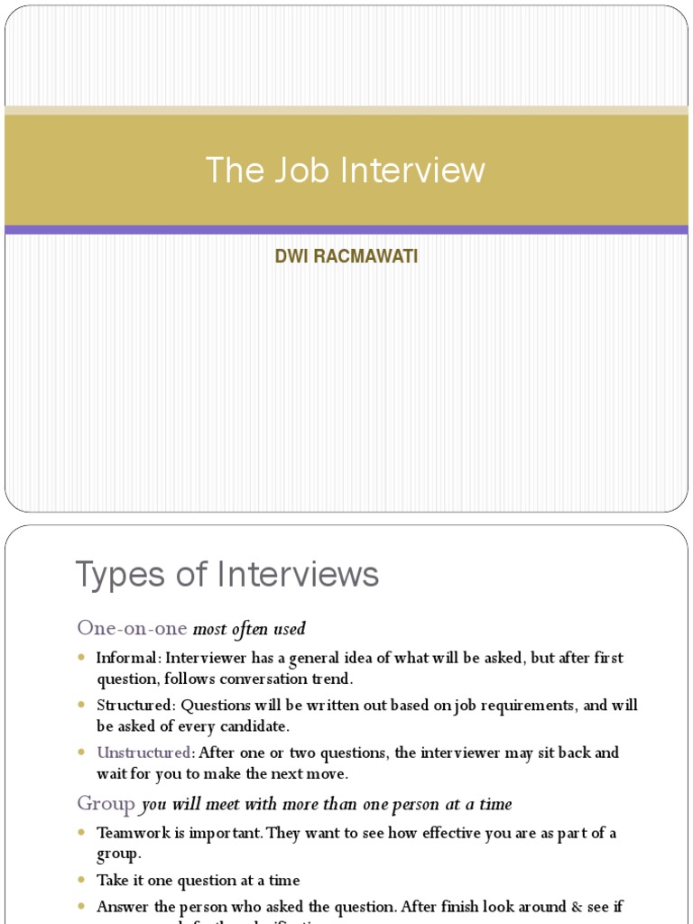 Preparing for Success: A Comprehensive Guide to Navigating the Job 